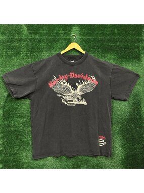 Harley-Davidson Motorcycle x Machine Gun Kelly T-Shirt Size 2XL